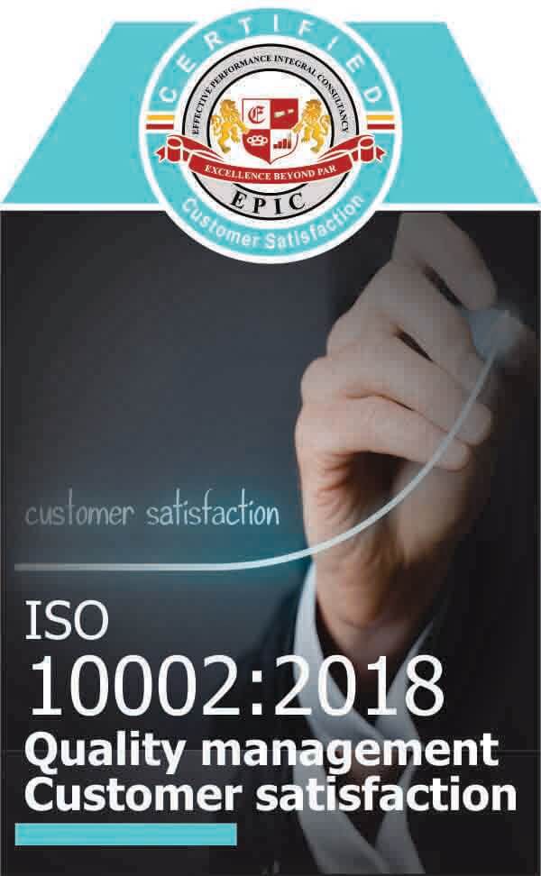 ISO 10002 : 2018 Quality Management Customer Satisfaction
